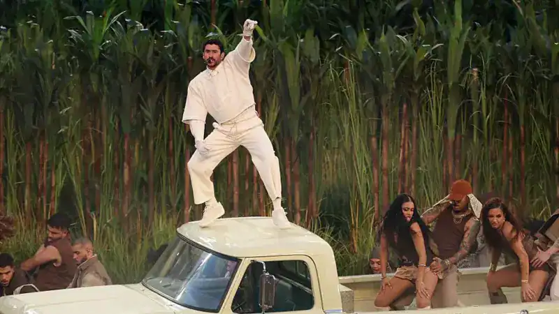 El show de medio tiempo del Super Bowl es visto en directo por cientos de millones de personas.