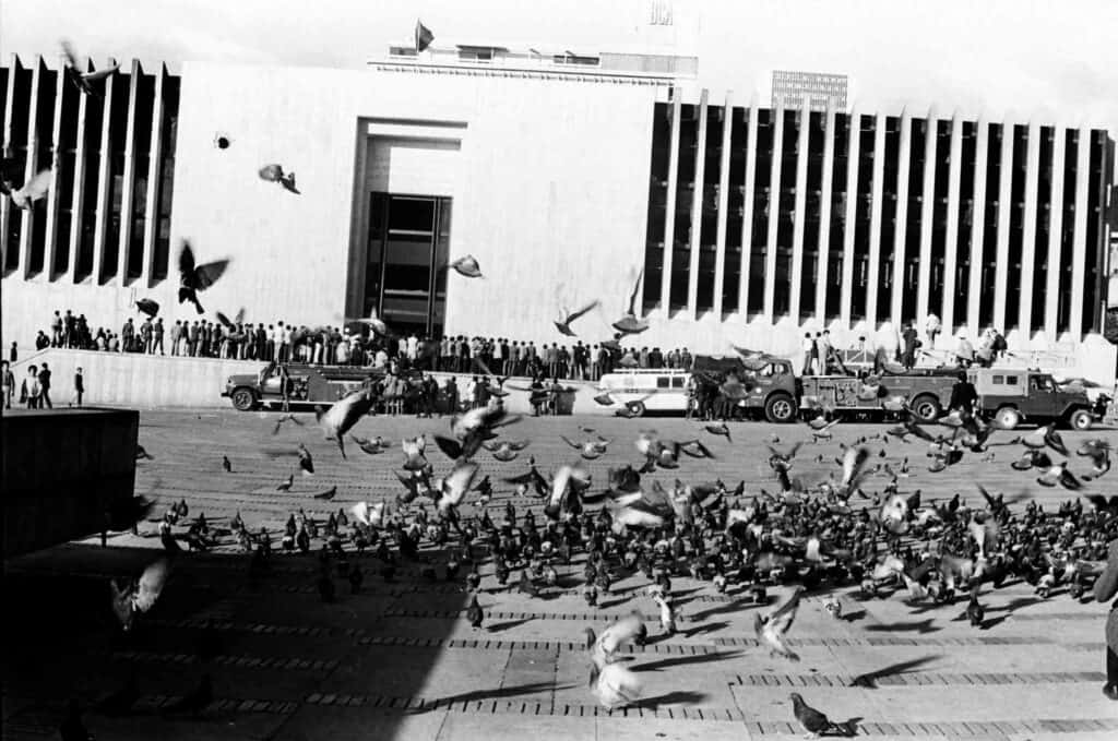 Fotos inéditas de la Toma del palacio de Justicia