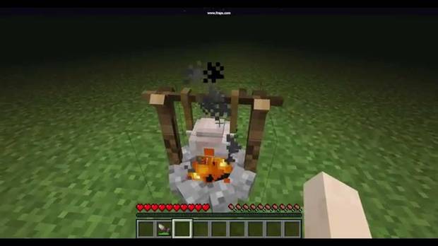 Hambre y comida en Minecraft