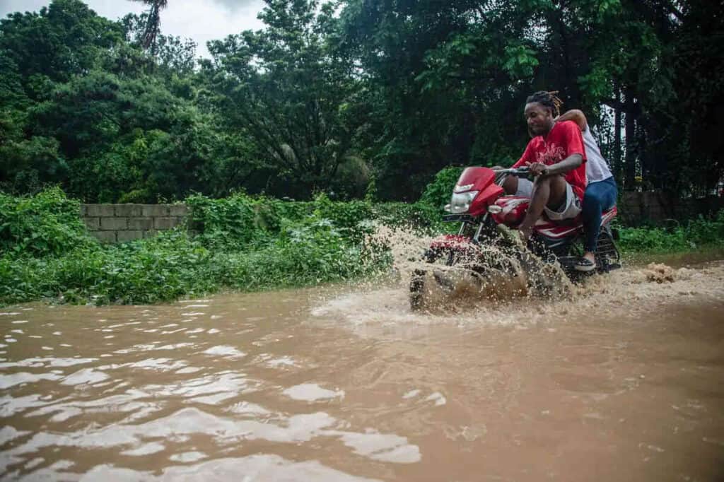 Efectos del huracan Melissa