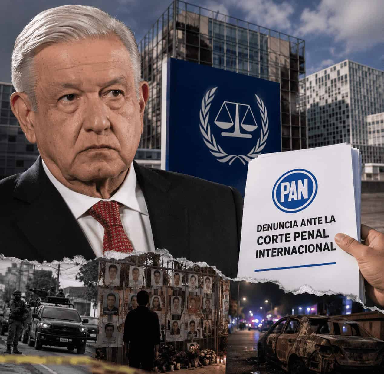 ¡PAN lleva a AMLO ante tribunal internacional! Lo acusan de crímenes de lesa humanidad